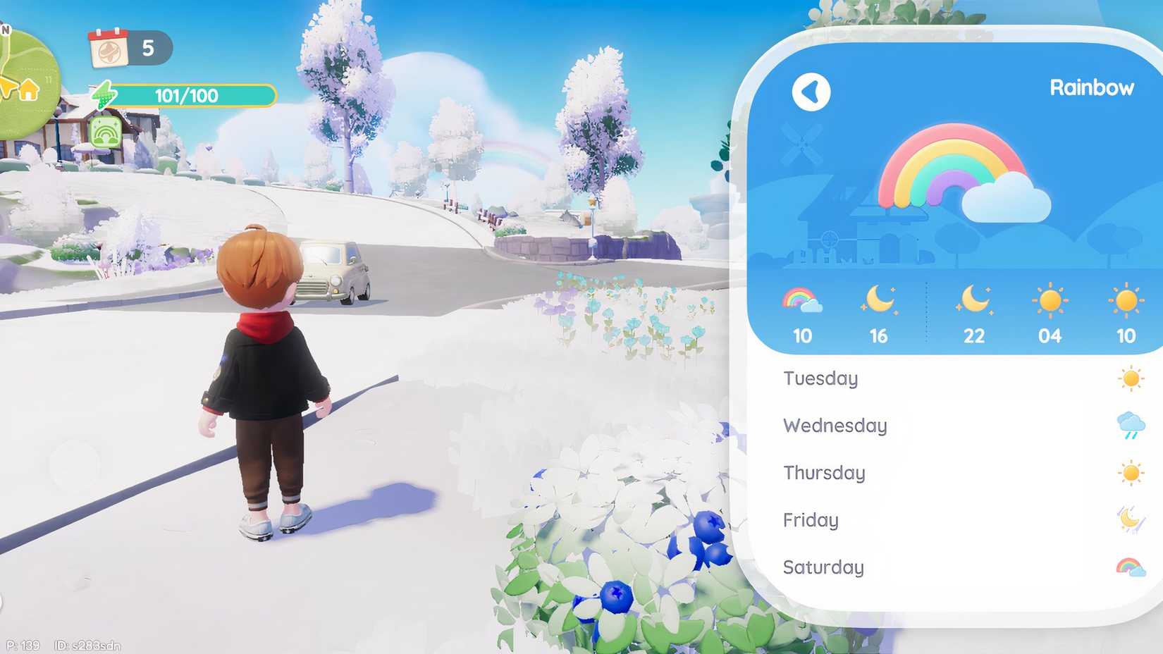 How the rainbow event works in Hearttopia