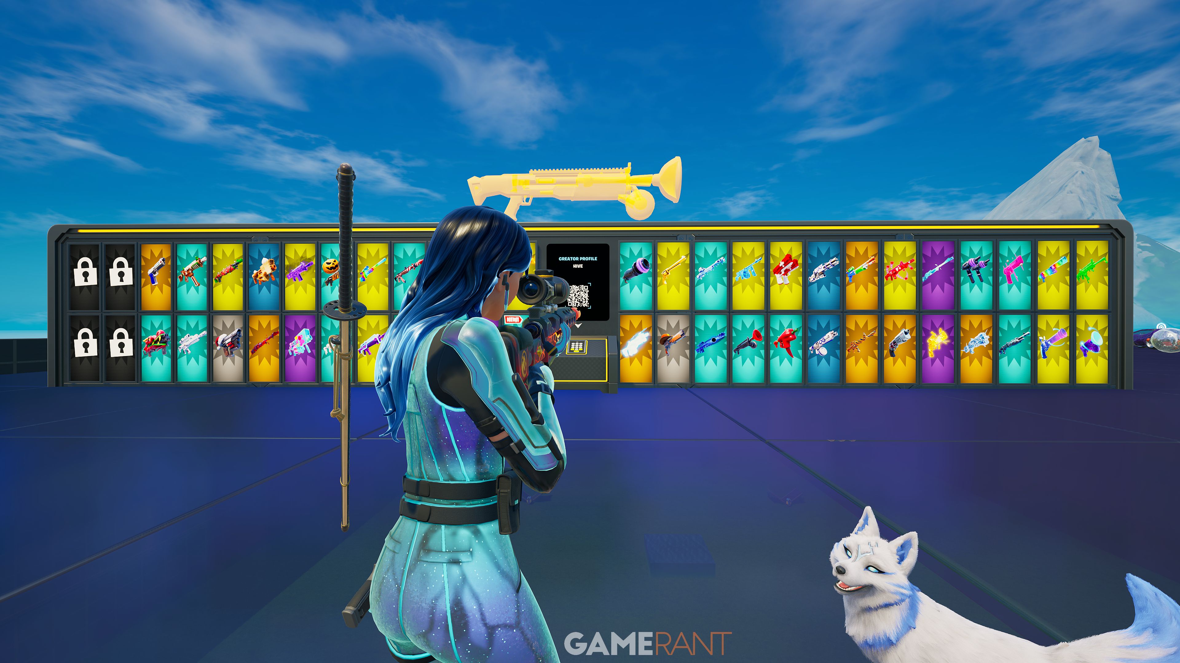 How to Get Every Secret in 1v1 with Every Gun - Fortnite