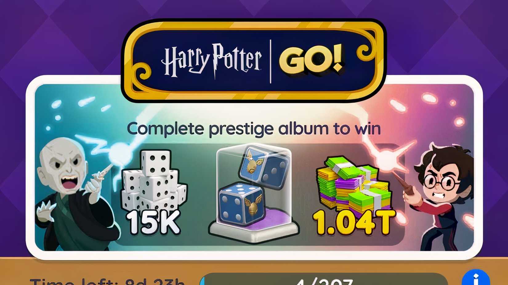 How to Get Golden Snitch Dice Skin in Monopoly GO