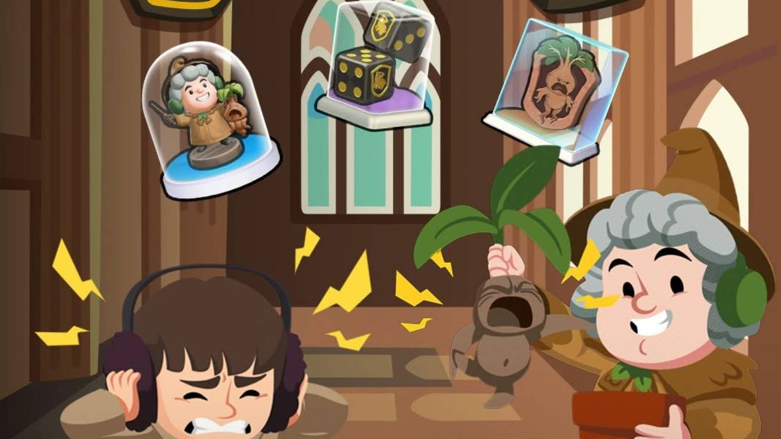 How to Get Hufflepuff Dice & Professor Sprout Token in Monopoly GO