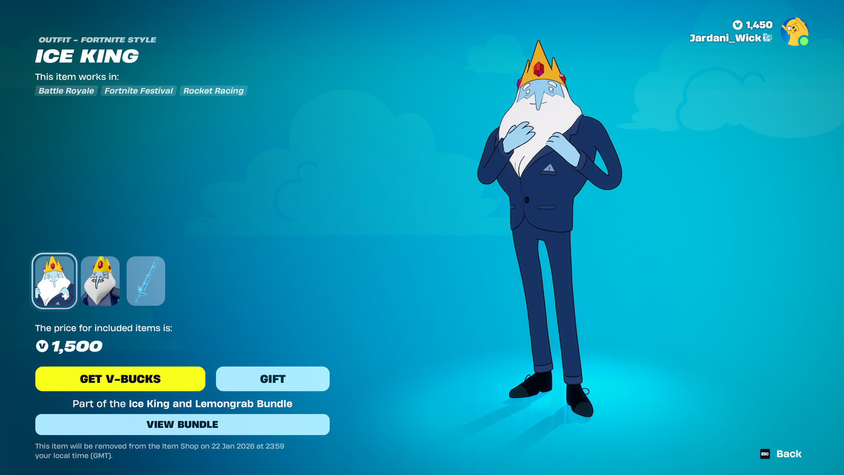 How to Get Ice King in Fortnite