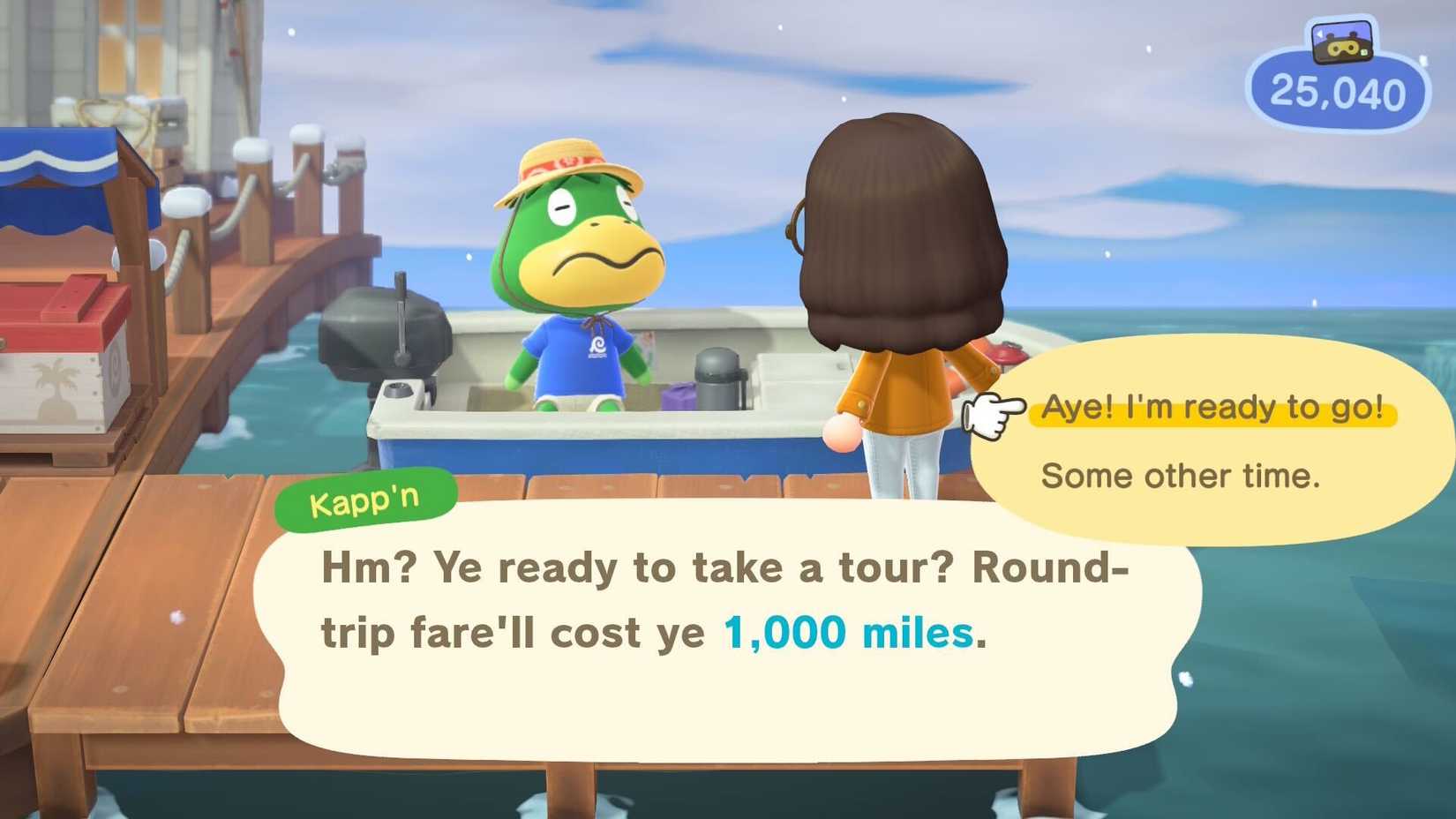 How to get Kapp'n in Animal Crossing New Horizons 1