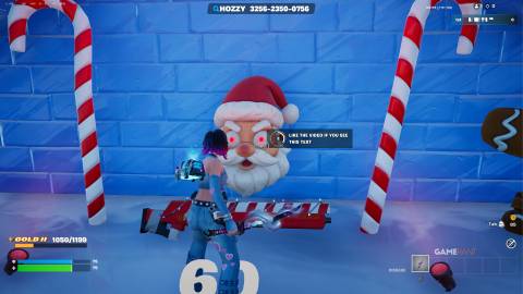 how to get ​​​​​​​Santa Aimbot in Crazy 1v1 FFA - Fortnite - 5