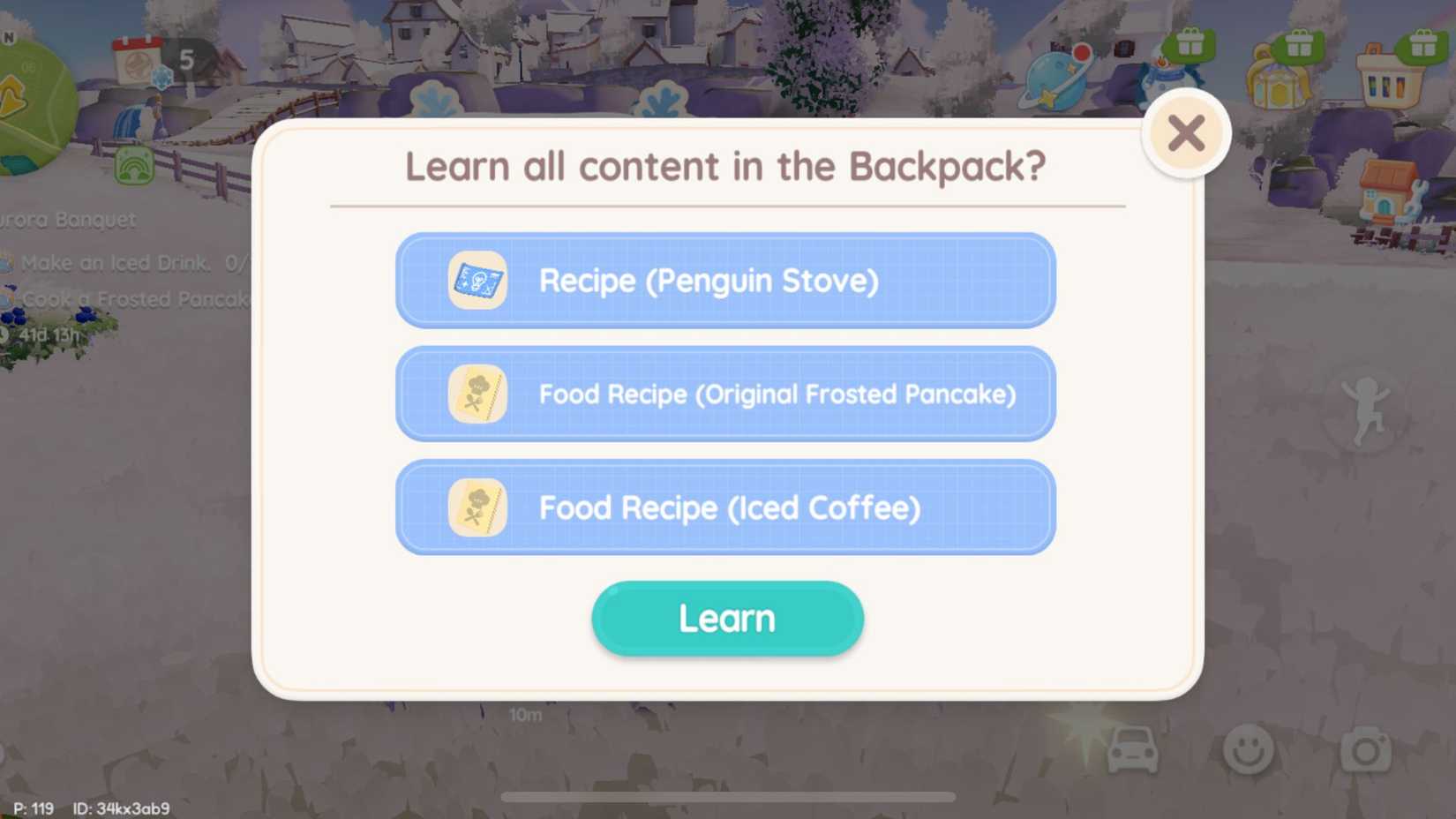 how to get the iced coffee recipe heartopia 