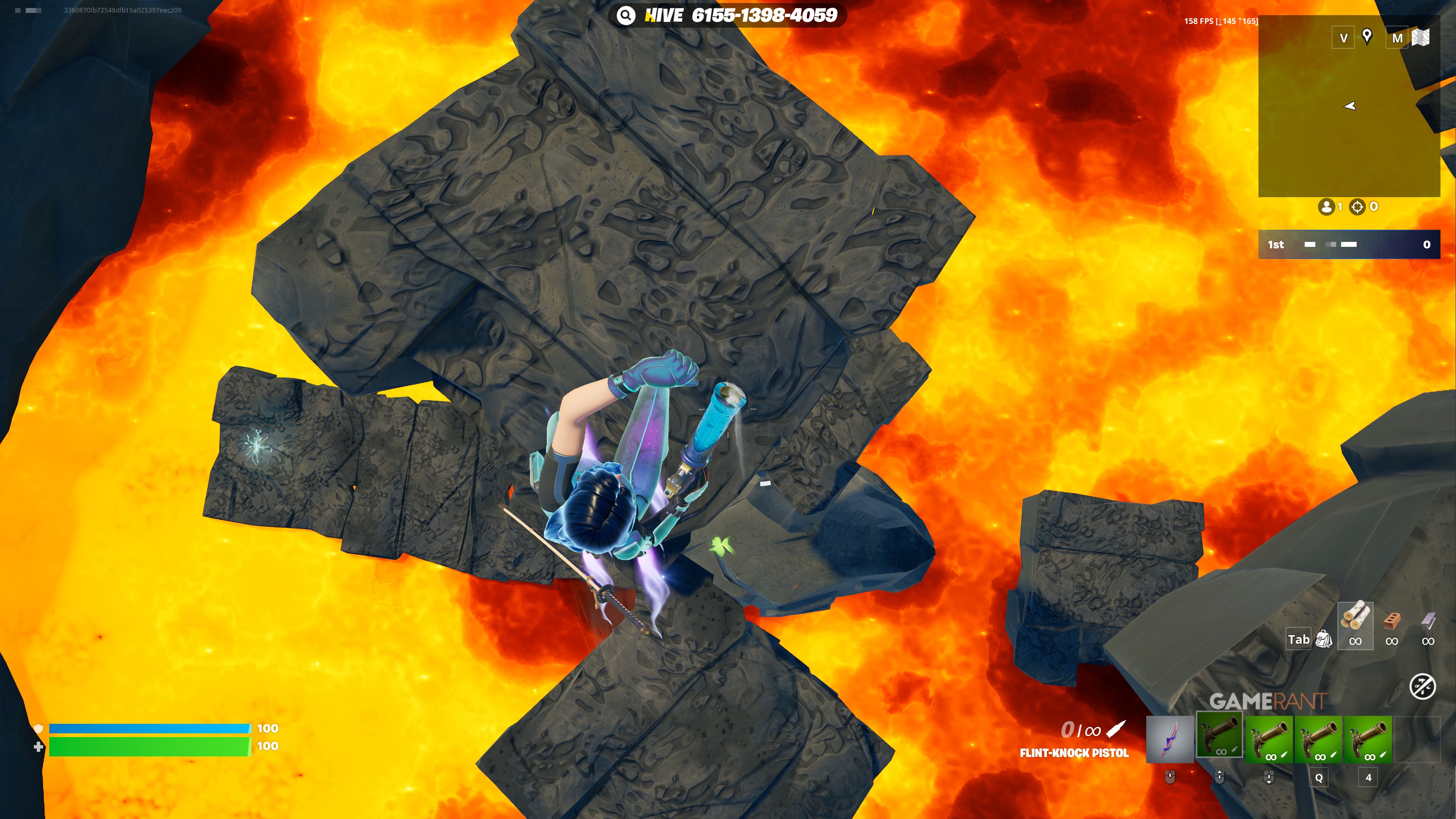 how to get the Lava Sniper Rifle in 1v1 with Every Gun - Fortnite - 2