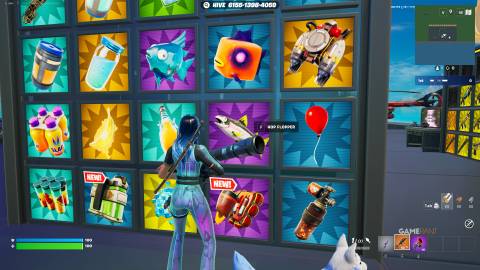 how to get the Low-Gravity Gun in 1v1 with Every Gun - Fortnite