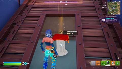 how to get the Stick of Truth in Fortnite
