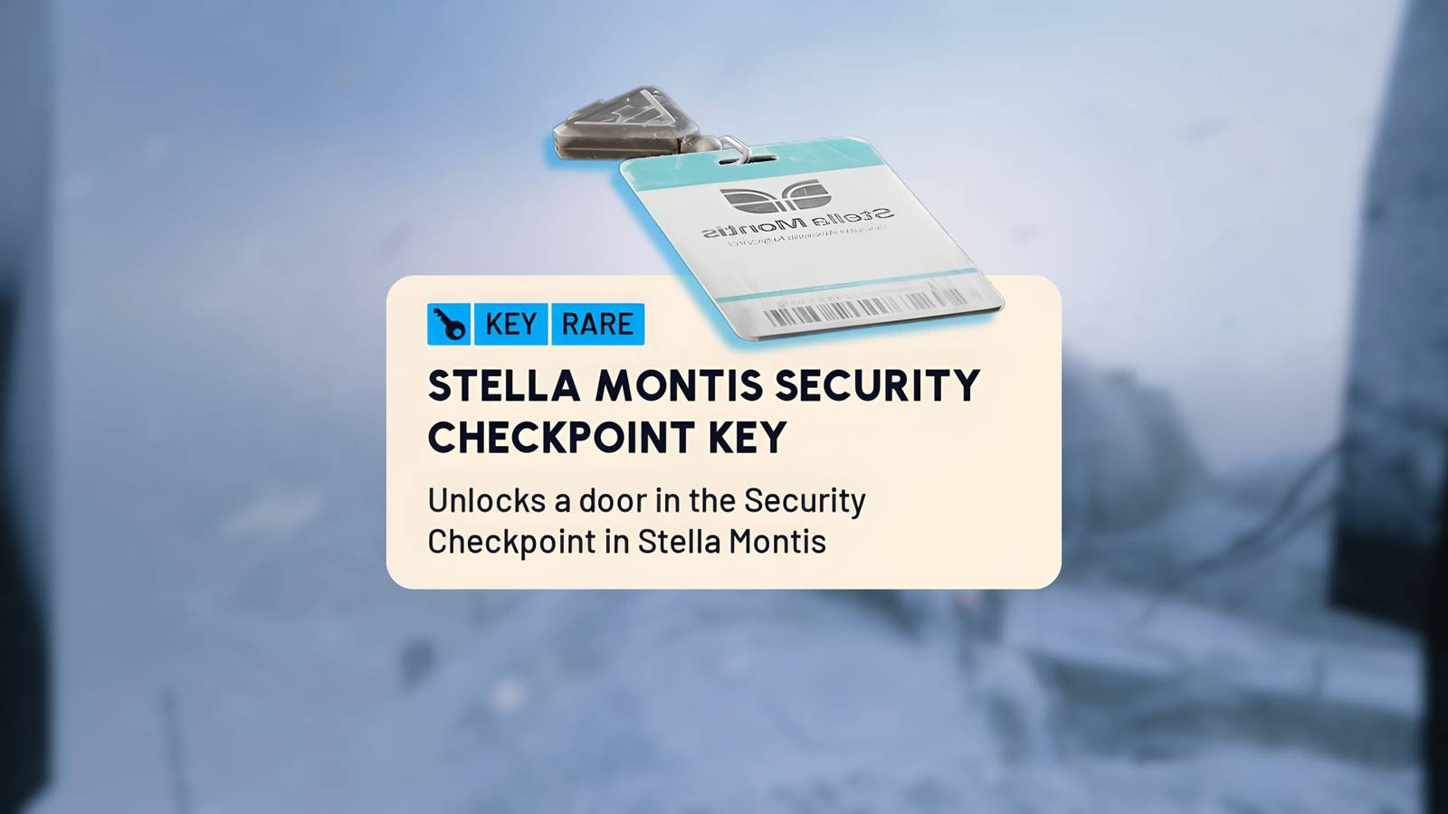 Stella Montis Security Checkpoint Key Location in ARC Raiders