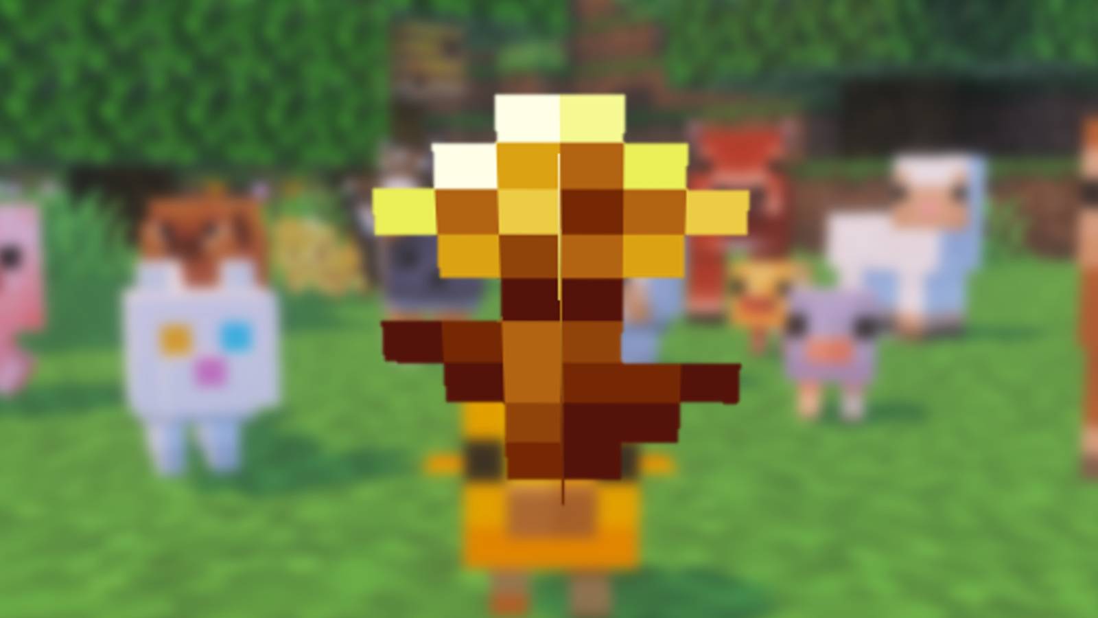 How to Keep Baby Mobs in Minecraft (Golden Dandelion Recipe)