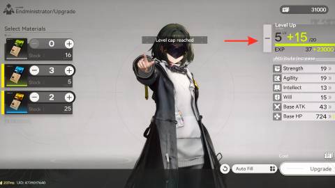 how to level up operators in arknights endfield