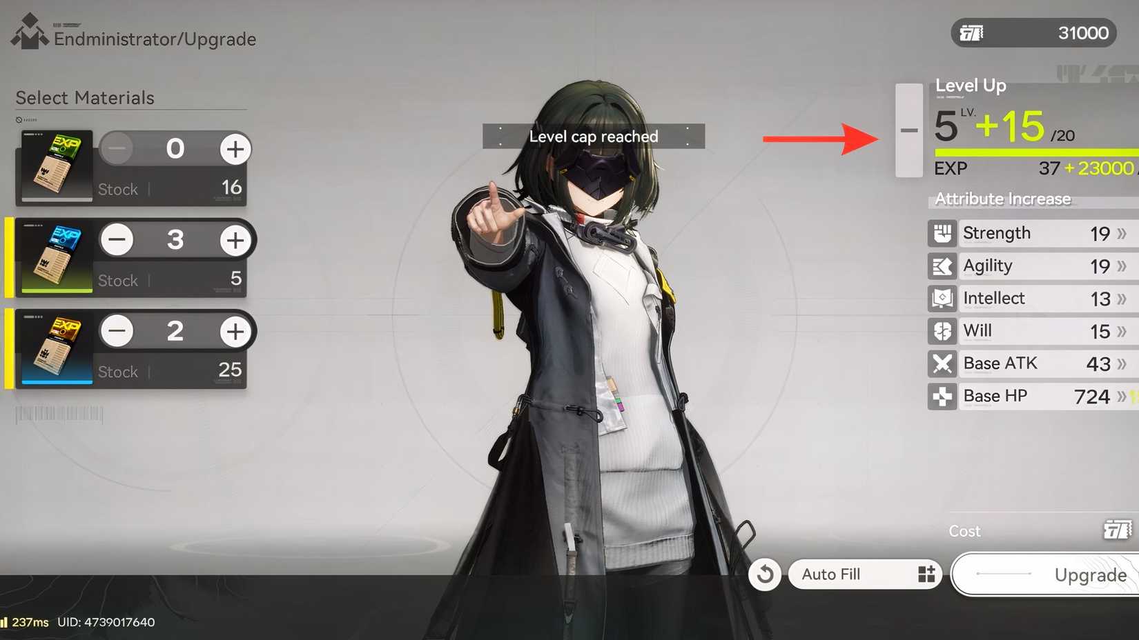 how to level up operators in arknights endfield