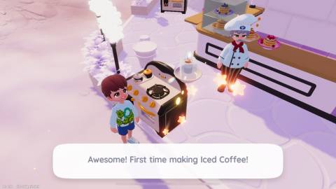 how to make an iced drink heartopia