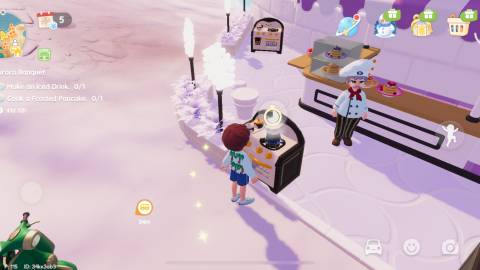 how to make iced coffee heartopia