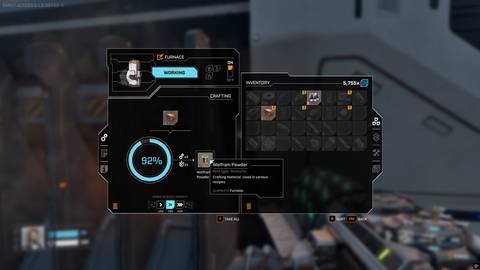 how to make wolfram powder in starrupture