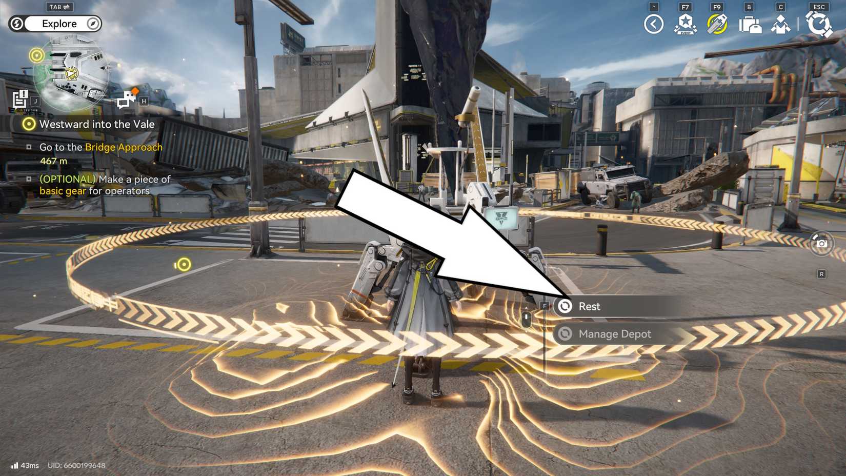 How to revive in Arknights Endfield 1