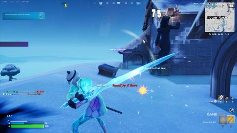 how to use the Infinity Blade in Fortnite