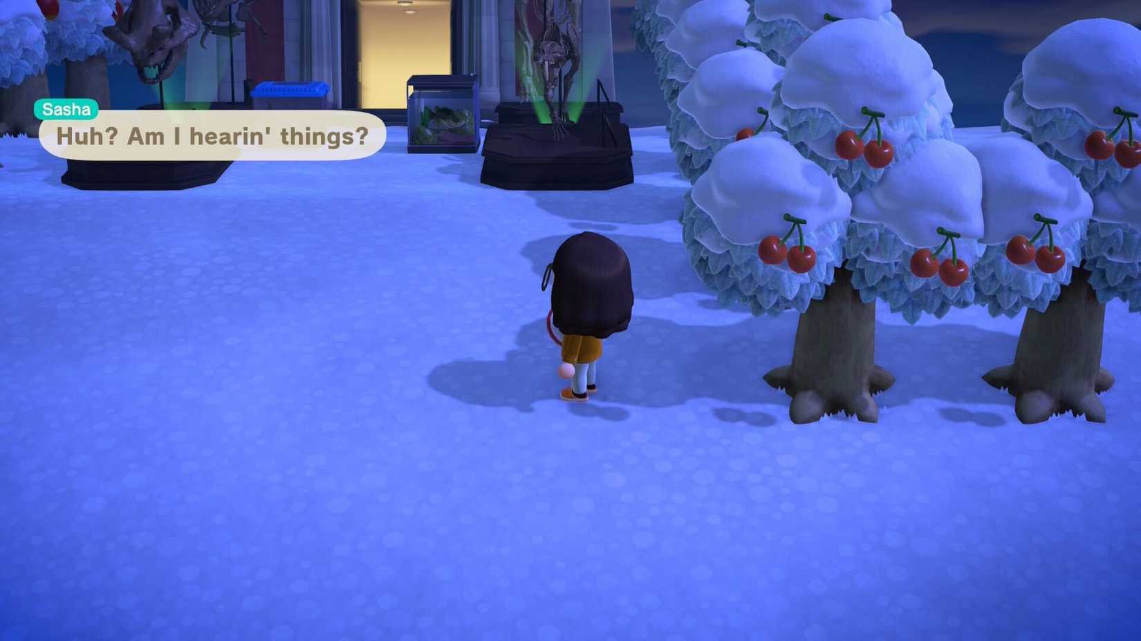 Como usar o megafone em ACNH 1