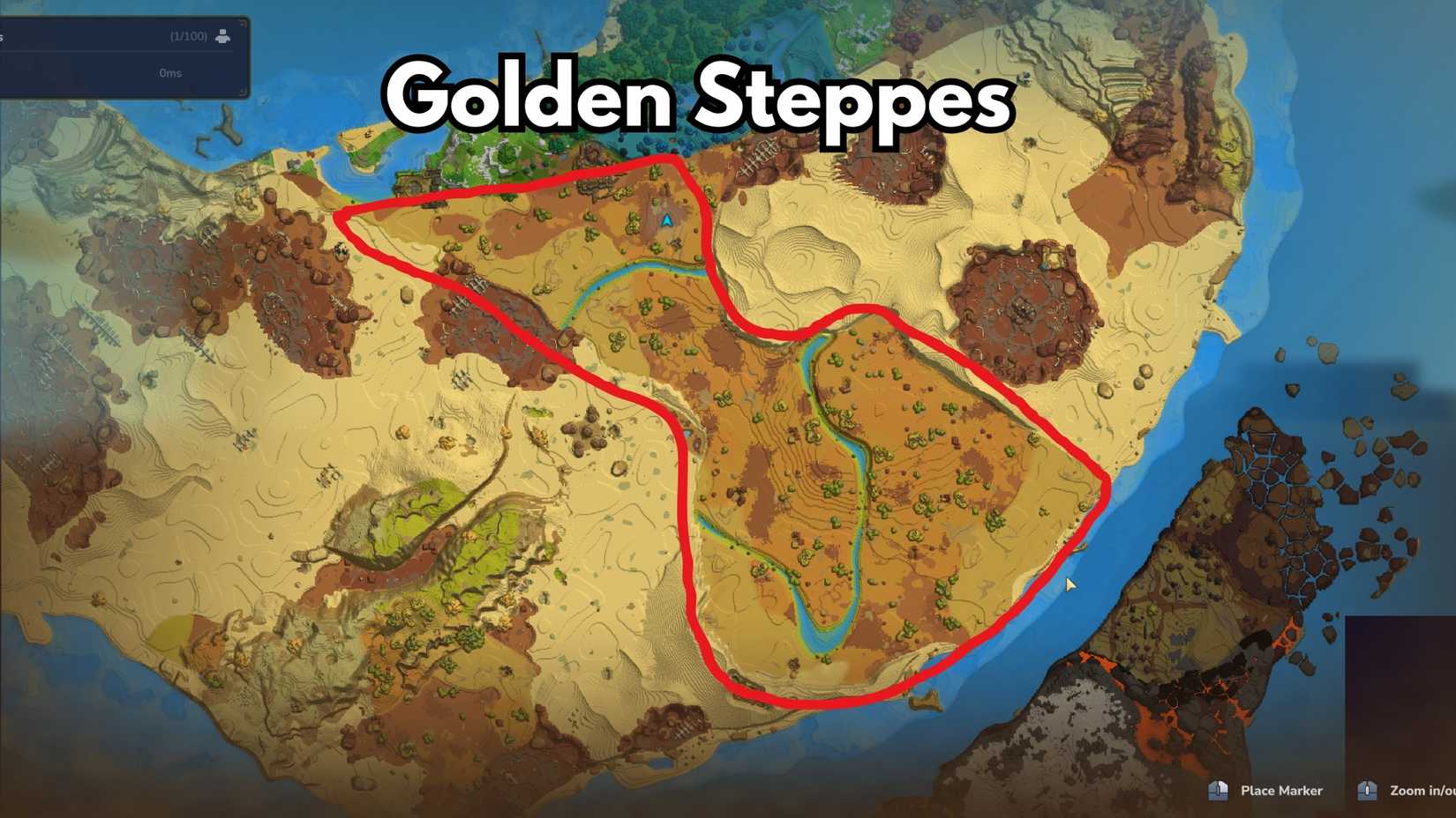 howling sands golden steppes hytale