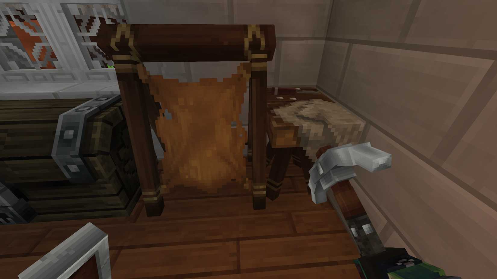 Hytale Tanning Rack to craft Heavy Leather