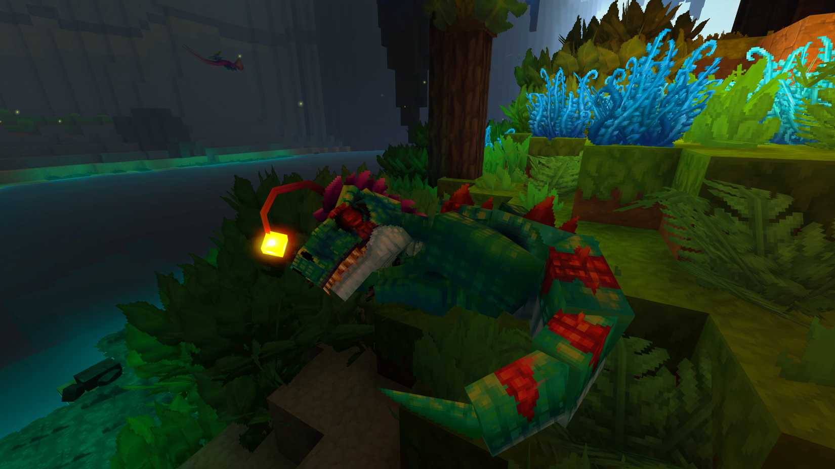 Hytale Adds Dinosaurs to Underground Jungle