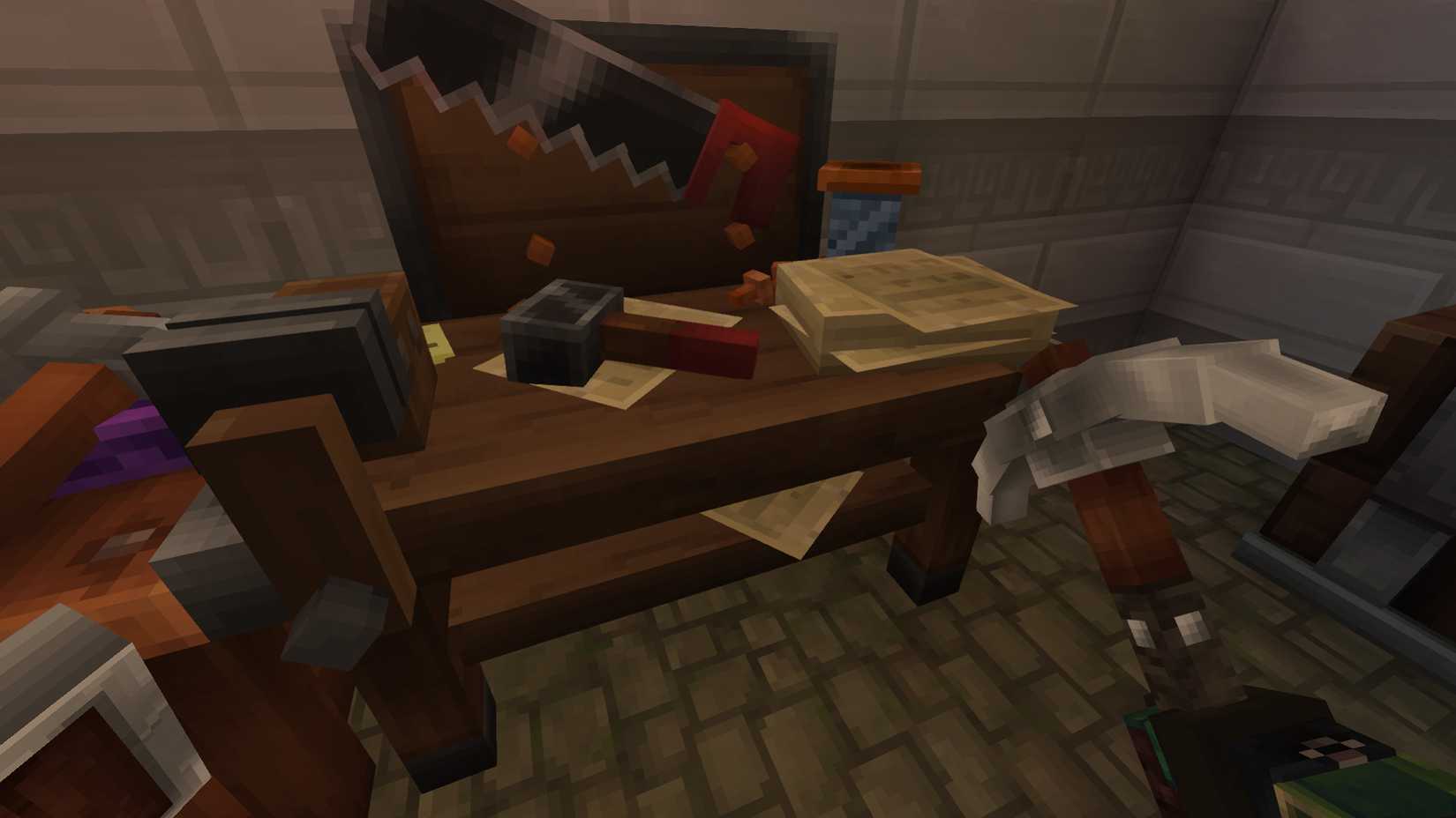 Hytale Workbench to craft Storm Leather