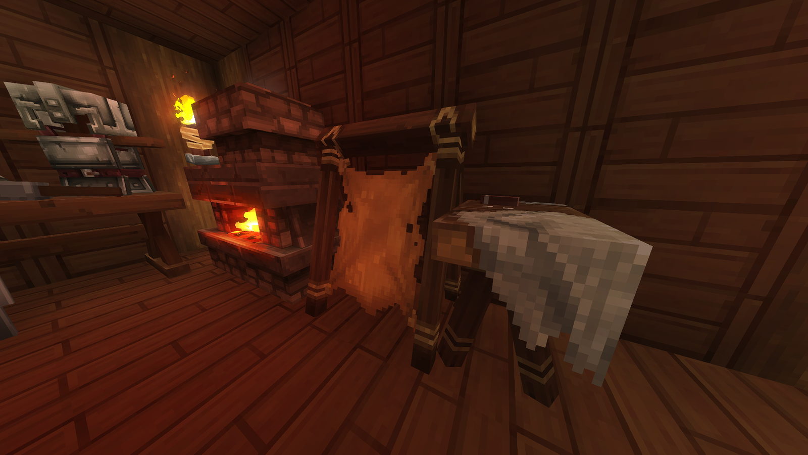 Hytale Tanning Rack