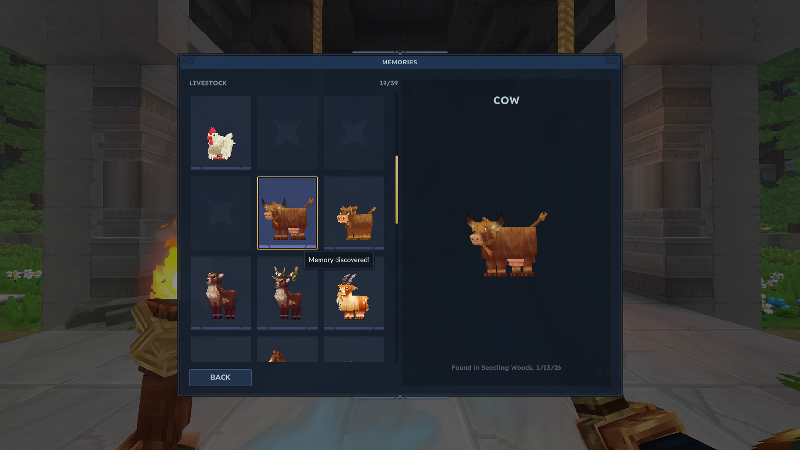 Hytale Bestiary Cow