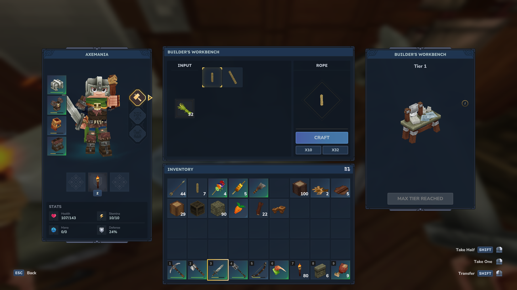 Hytale Rope Recipe