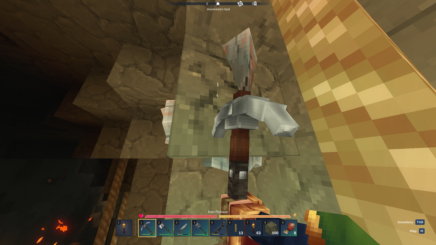 Hytale Climbing with Rope