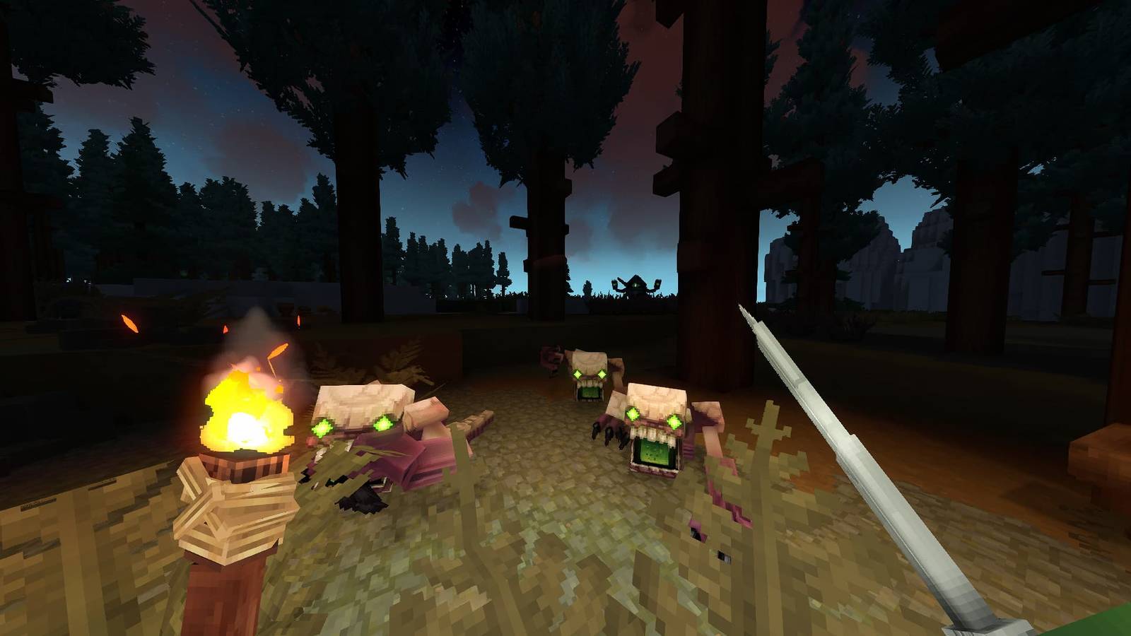 Hytale Void monsters attacking