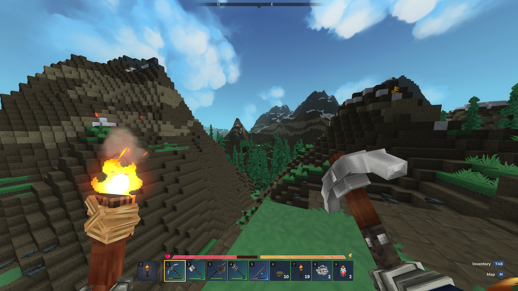 Hytale Mountain Range