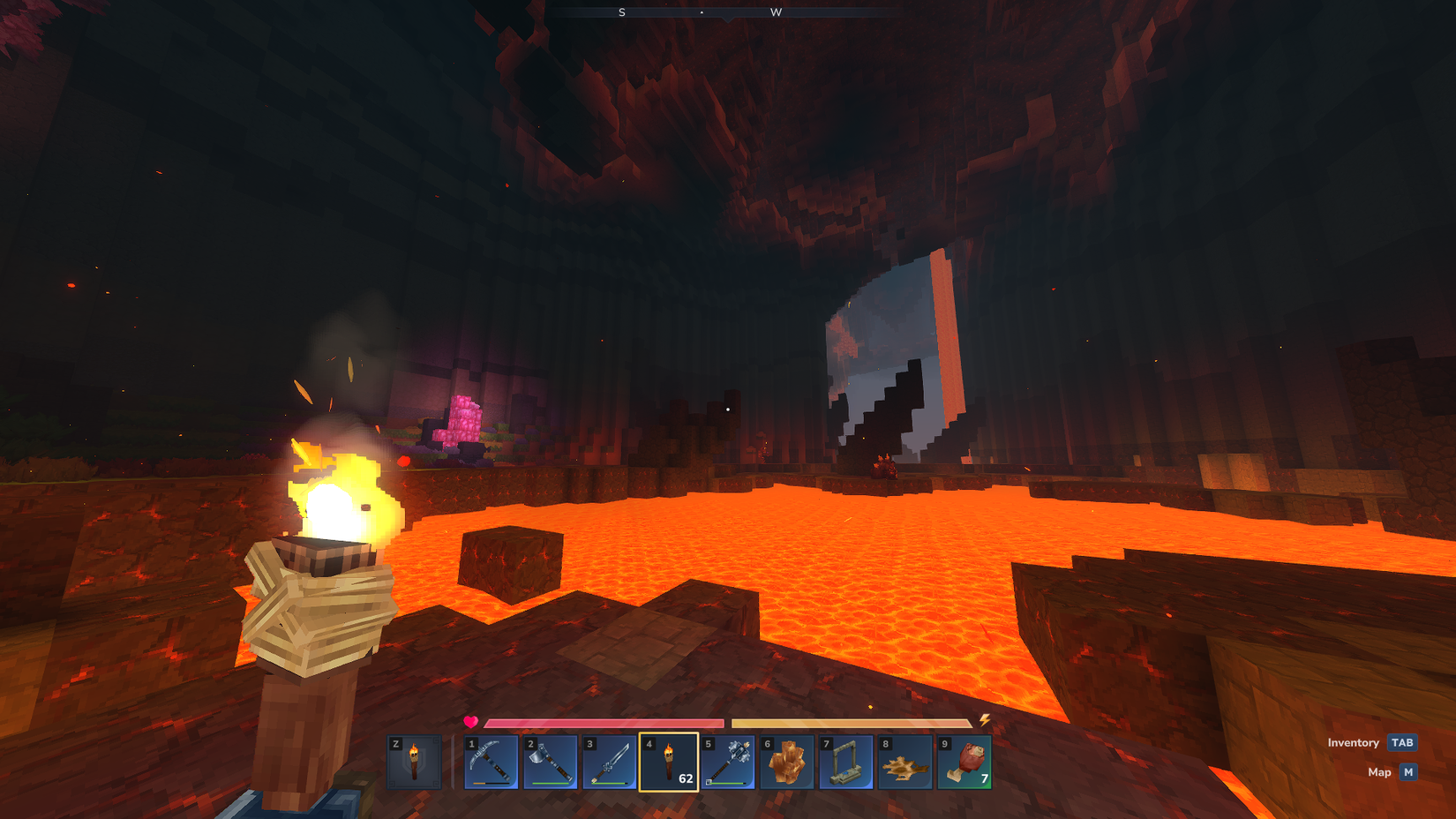 Hytale Underground Volcano