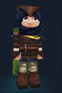 Набор из вороньей кожи