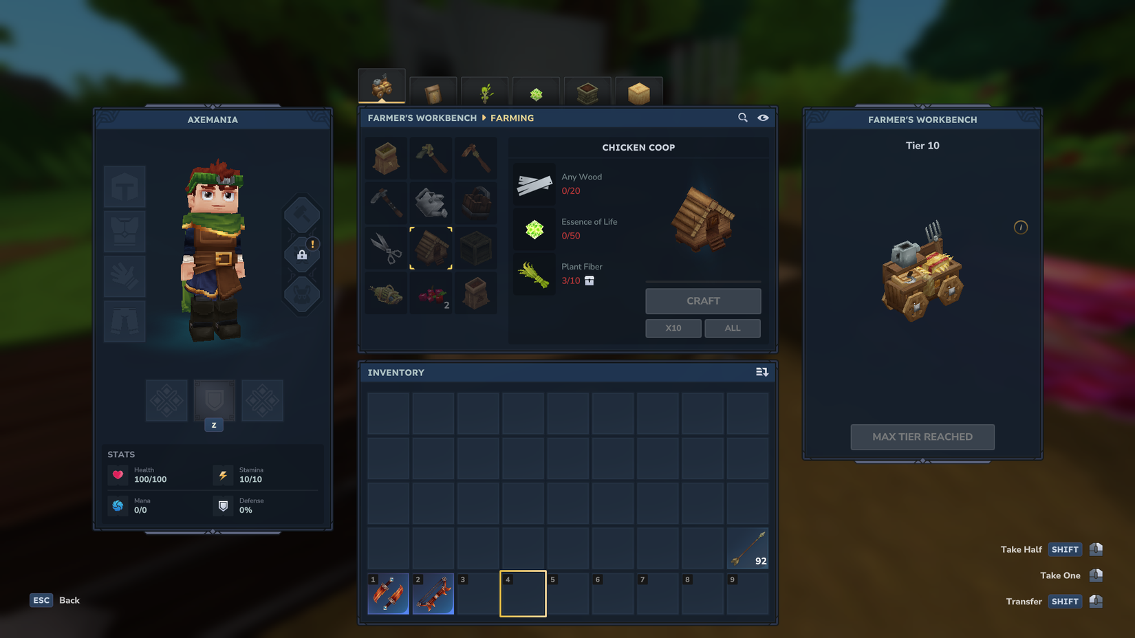 Hytale Chicken Coop Recipe