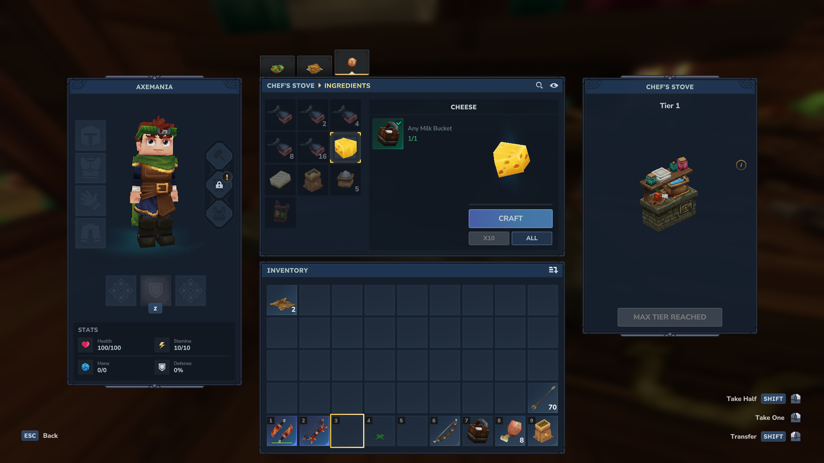 Hytale Cheese Recipe