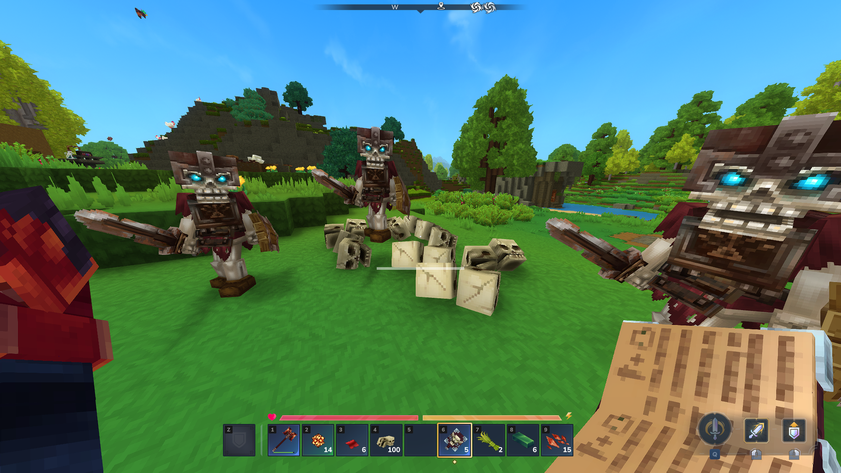 Hytale Summoning Skeleton Minions