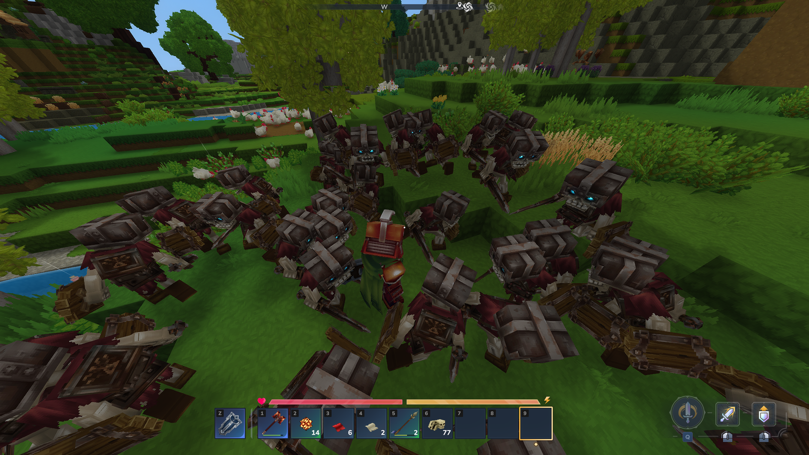 Hytale Skeleton Army