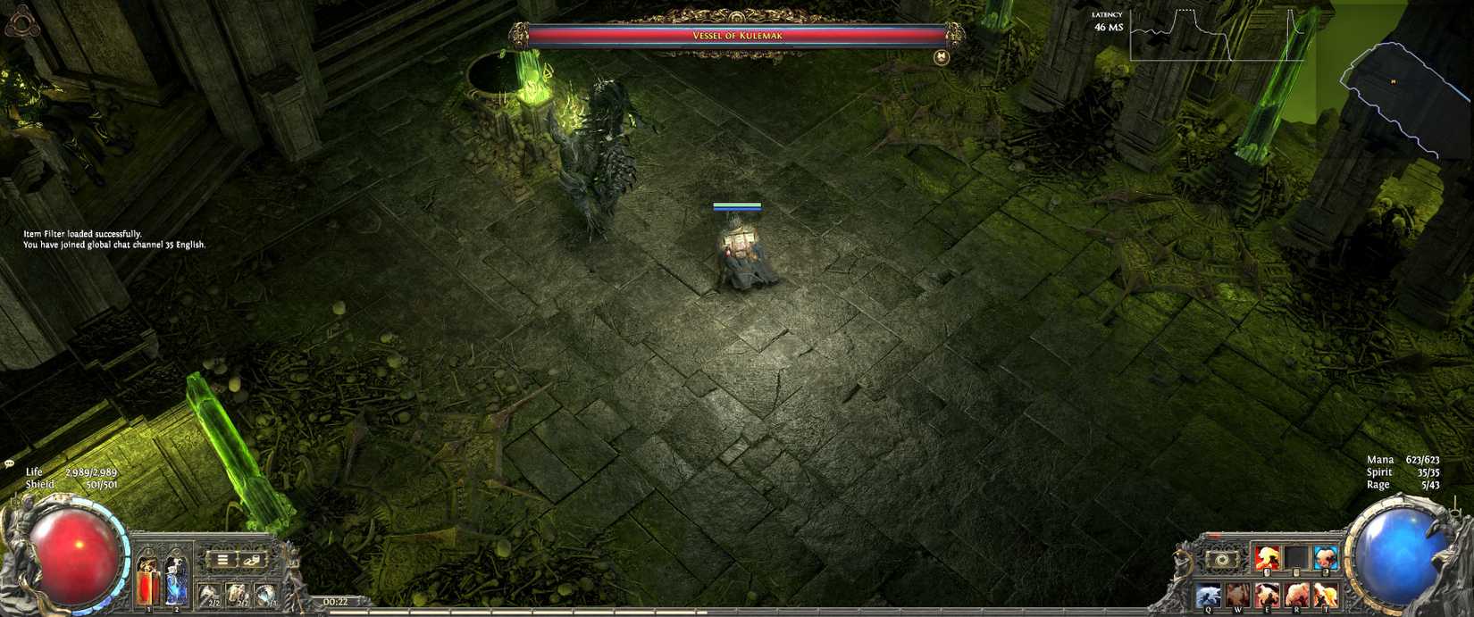 PoE2 Kulemak Boss Fight