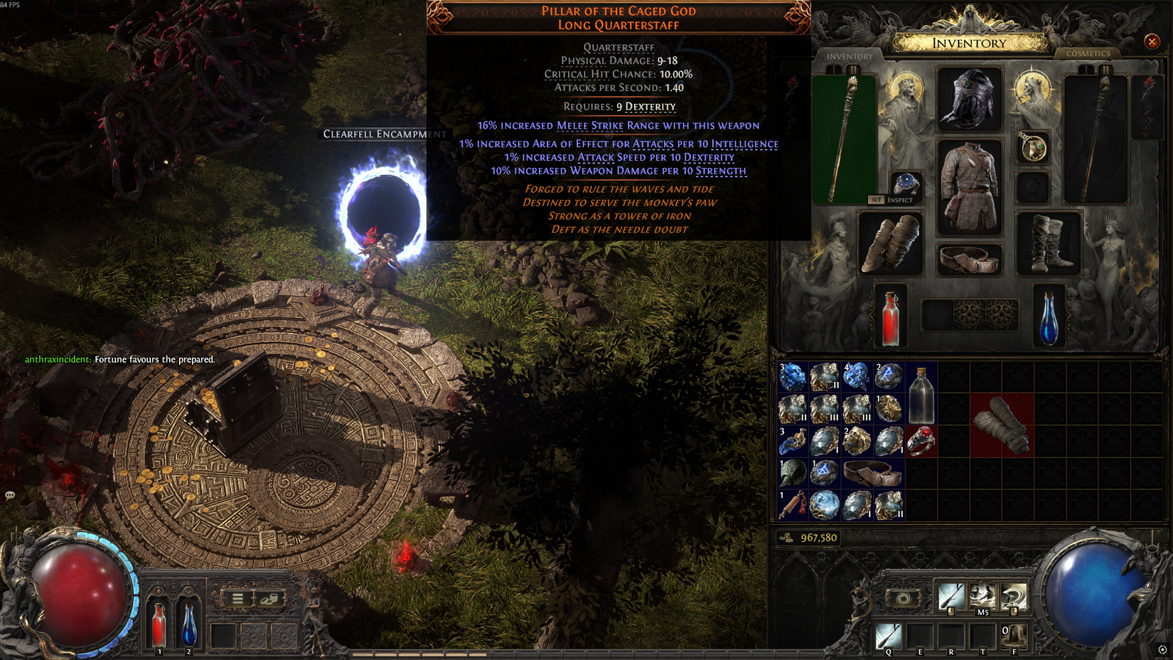 PoE2 Pillar of the Caged God