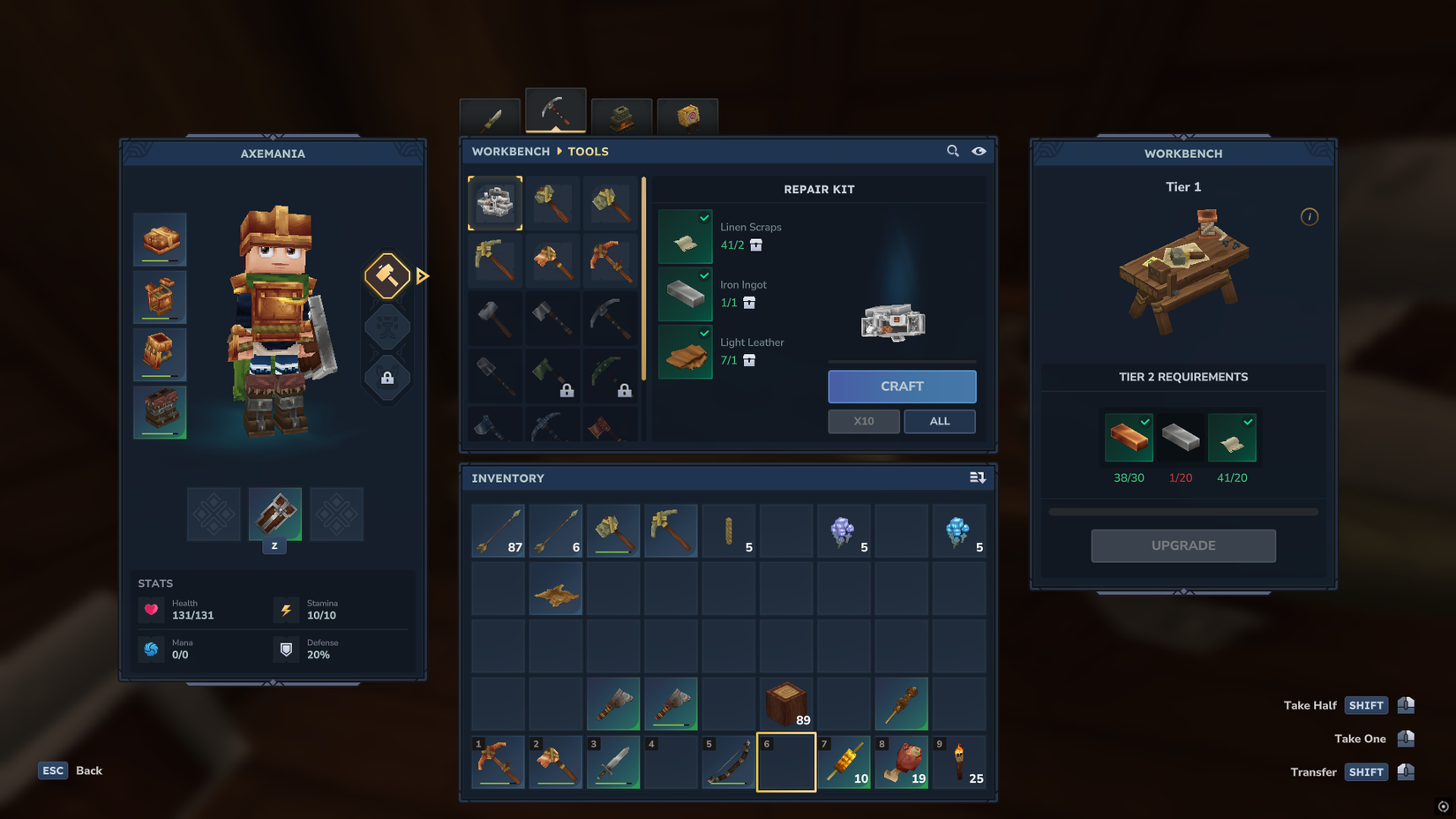 Hytale Repair Kit Recipe