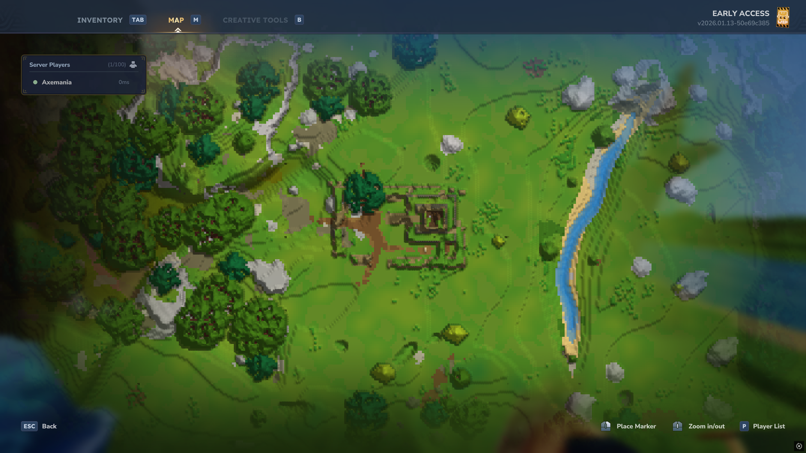 Hytale Monster Camp on map