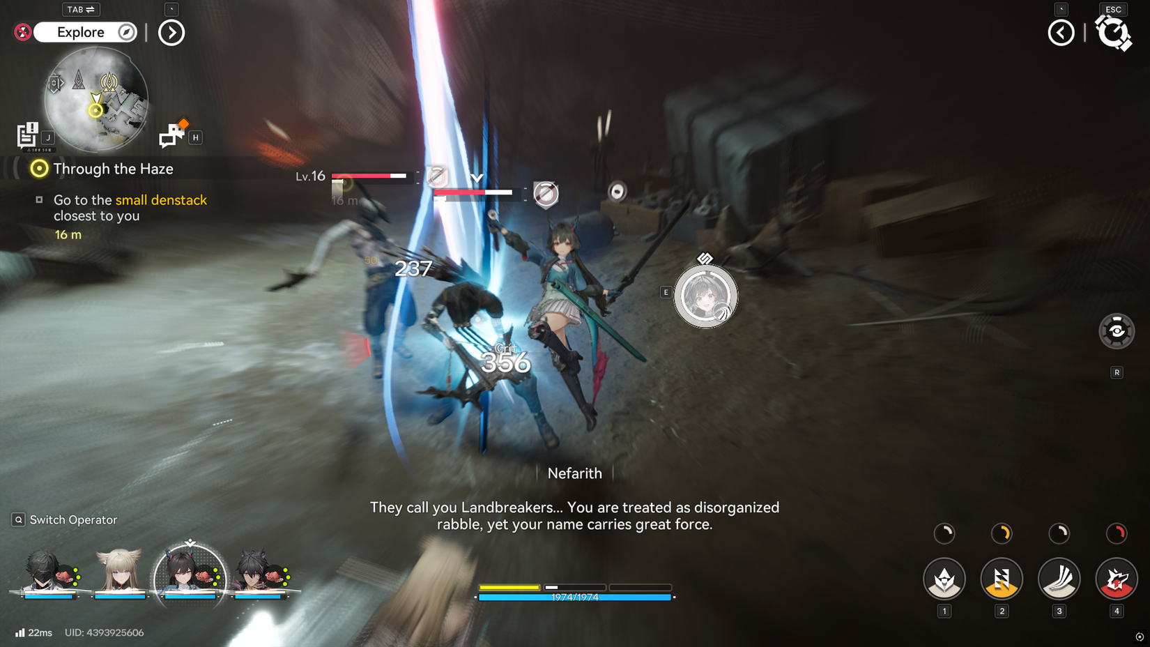 Arknights Endfield Chen Combat Skill