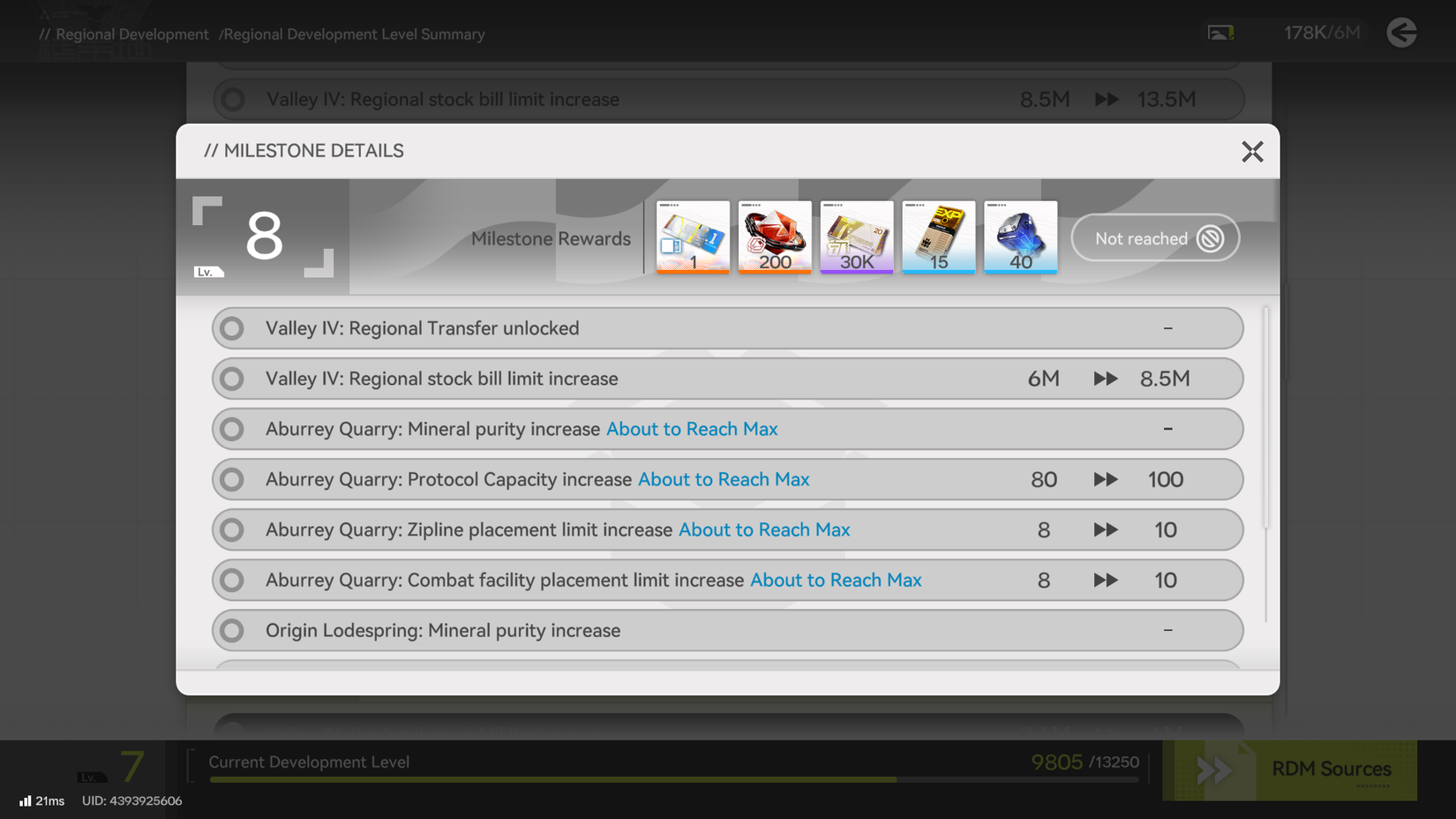 Arknights Endfield Regional Development Allowances