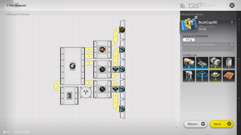 Arknights Endfield Buck Capsule B Blueprint