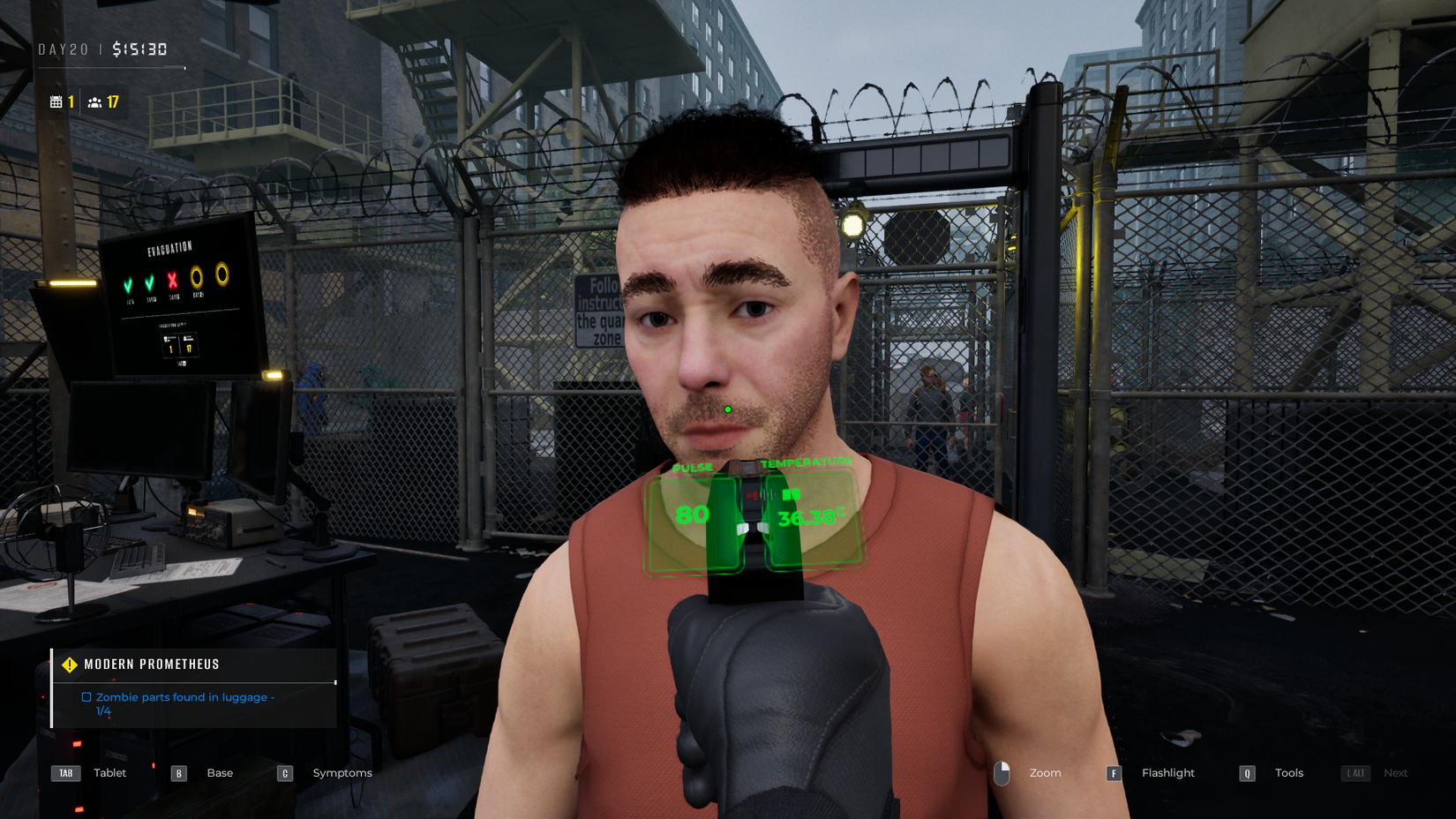 inspection quarantine zone