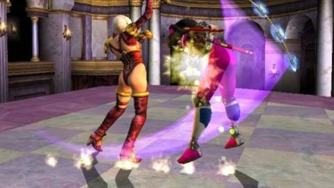 Ivy vs Taki in Soulcalibur (1998)