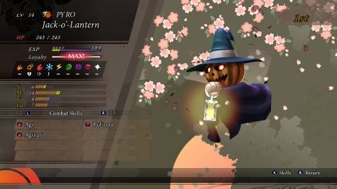 Jack leveling up in Raidou Remastered The Mystery of the Soulless Army (2025)