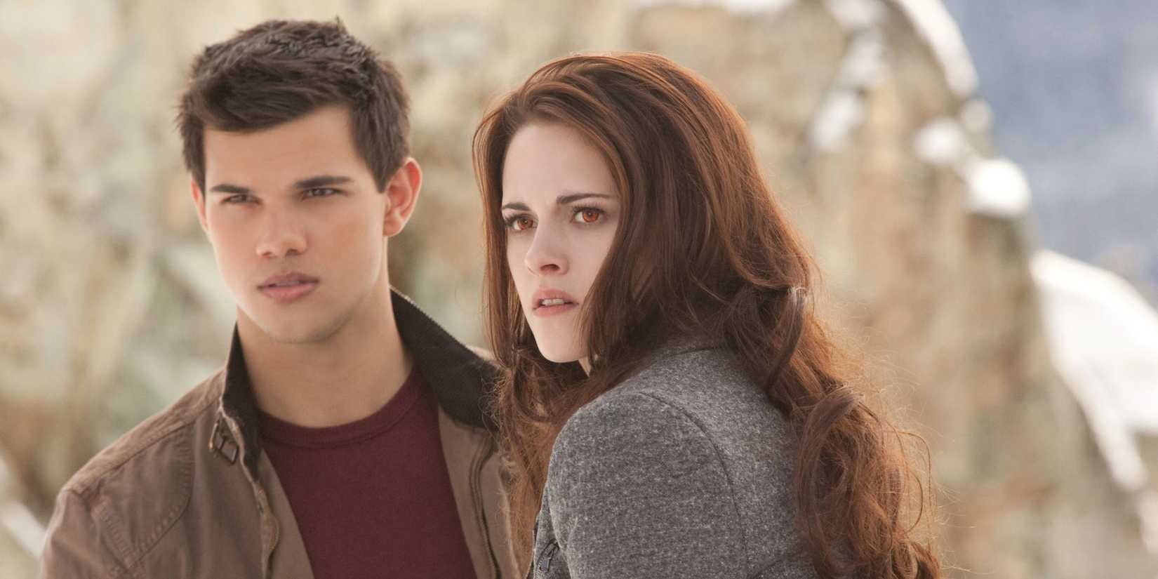 Jacob and Bella in Breaking Dawn