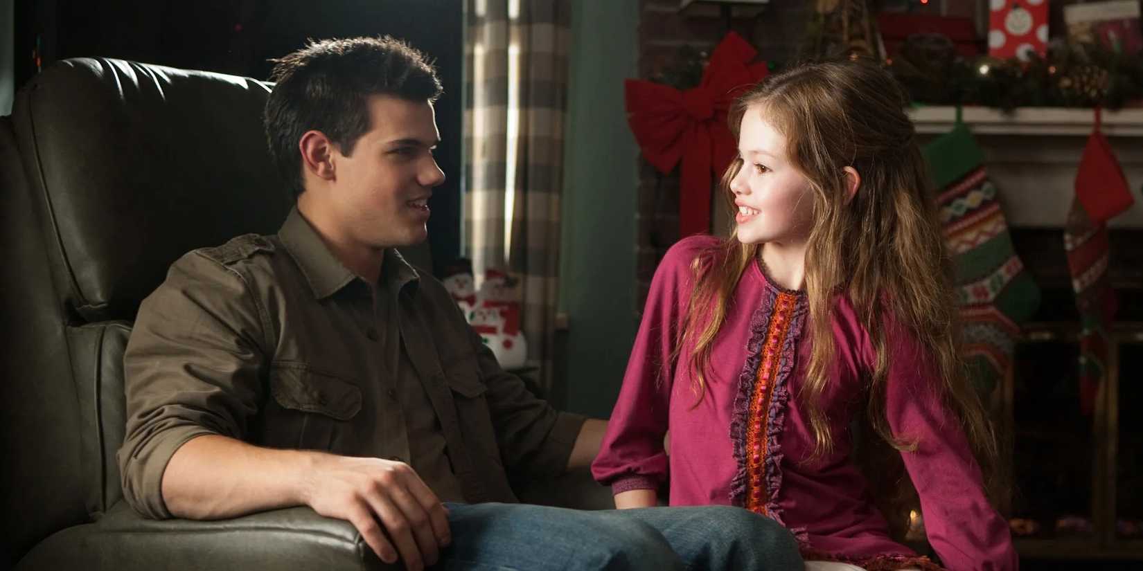 Jacob and Renesmee in Breaking Dawn Part 2