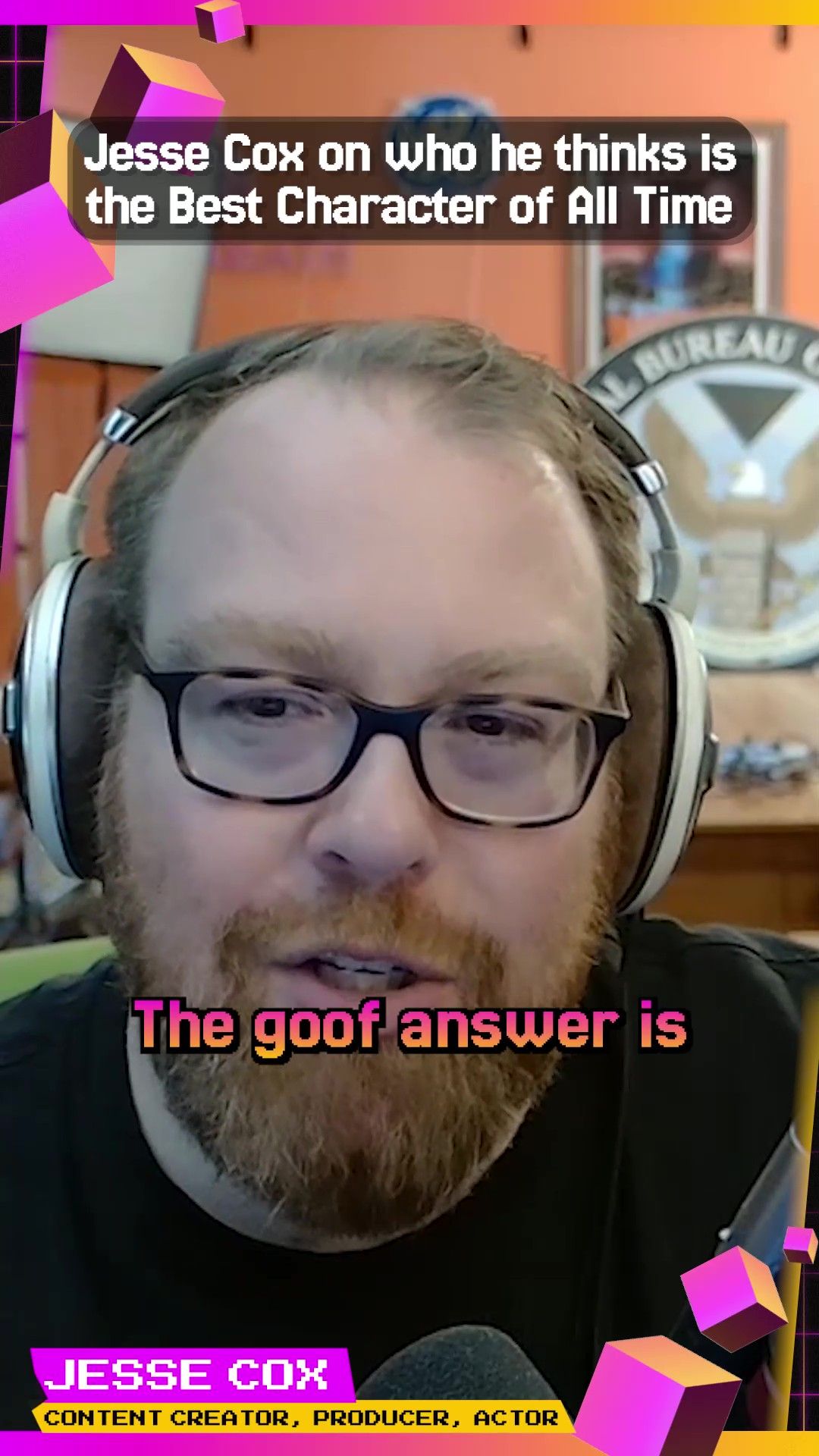 Jesse Cox tells us who his favorite video game character is